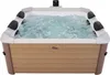 A hot tub filled with bubbling water, shown from the front. Náhled obrázku produktu
