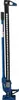 A tall, blue and black mechanical jack is shown standing upright against a white background. Náhled obrázku produktu