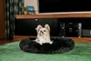 SCHLAFSOFA L   Katzenbett Donut rund flauschige Plüsch mit Produktbild-Vorschau 9