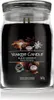 A Yankee Candle Black Coconut scented candle in a glass jar. Produktbild-Vorschau
