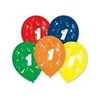 amscan 10 Latexballons Zahl 1 25,4 cm/10'' Produktbild-Vorschau 2