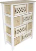 Kommode Makramee Holz & Textil 56x77cm 8 Schubladen Produktbild-Vorschau 4