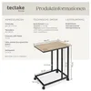 TecTake 404220, Boční/koncový kávový stolek, Dřevo Náhled obrázku produktu 6