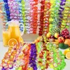 Hawaiianische Leis, bunte Kunstblumen-Halskette, Leis, Produktbild-Vorschau 5
