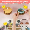 COSTWAY dětská kuchyňka, rohová kuchyňka na hraní s Náhled obrázku produktu 4
