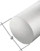 Alberts 473334 Barra rotonda, alluminio, anodizzato Anteprima dell’immagine prodotto 2