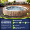 tillvex® podložka pod vírivé bazény okrúhla 240 cm čierna | Náhľad obrázku produktu 6