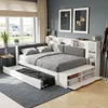 Letto a castello in legno Merax, 120x200 cm, con letto Anteprima dell’immagine prodotto 3