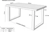 7 TLG. Essgruppe Josy | 140 x 80 cm | Holz Wildeiche-Optik Produktbild-Vorschau 7