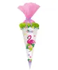 URSUS Schultüten-Bastelset Easy Line "Flamingo" 6-eckig Produktbild-Vorschau 4