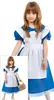 abito blu da favola - costume per ragazze taglia 110 - 146, Anteprima dell’immagine prodotto 3