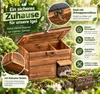 Igelhaus XXL 45x32x27 cm, Igelhaus aus Tannenholz mit Produktbild-Vorschau 8