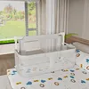 Rausfallschutz Bett 120x50cm,3 in 1 Baby Beistellbett und Produktbild-Vorschau 4