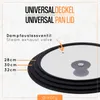 Coperchio universale DIVORY Ø 28, 30 e 32 cm Coperchio in Anteprima dell’immagine prodotto 3