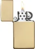 Zippo Slim, Flame, Piezo, Messing Produktbild-Vorschau 8