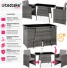 TecTake 403097, Šedá, 2 sedadlo/sedadel, Dospělí a děti, Náhled obrázku produktu 3