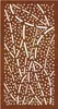 vidaXL Záhradná dekorácia na stenu 105x55 cm Corten Steel Náhľad obrázku produktu 4