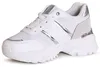 topschuhe24 3074 Damen Plateau Sneaker Keilabsatz Glitzer Produktbild-Vorschau 3