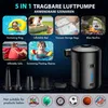 Elektrische USB Akku 6000 mAh Luftpumpe Pool Schlauchboote Produktbild-Vorschau 5