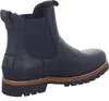 A side view of a black Chelsea boot. Voir les images du produit
