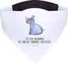 Mr. & Mrs. Panda Halstuch Hund Einhorn Nashorn - Weiß - Produktbild-Vorschau 1