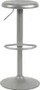 A silver bar stool on a white background. Náhľad obrázku produktu