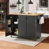 Sweiko îlot de cuisine, chariot de repas avec veines de Voir les images du produit 3