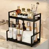 Badezimmer-Organizer mit 2 Ebenen, Aufbewahrungsregal, Produktbild-Vorschau 8