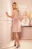 VICTORIA Trapezkleid VELOUR DIRTY L Produktbild-Vorschau 2