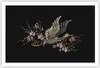 Poster - Poster ohne Rahmen - Asiatisch Vogel Blumen - Produktbild-Vorschau 1