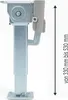 2x Anhänger Stützen höhenverstellbar 330–550 mm aus Produktbild-Vorschau 5