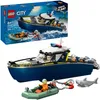 LEGO City Verfolgungsjagd im Polizeiboot  –  Spielset mit Produktbild-Vorschau 1