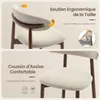 Lot de 4 chaises de bar – Tabourets modernes, assise Voir les images du produit 5