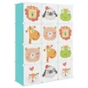 vidaXL Armoire pour enfants Modular avec 12 cubes Vert PP Voir les images du produit 1