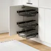 XINZI Panier coulissant pour armoire de cuisine 60 cm, lot Voir les images du produit 11