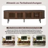 Merax TV Schrank mit 4 Türen aus MDF, TV Lowboard für bis Produktbild-Vorschau 6