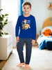 Paw Patrol Schlafanzug für Jungen - PAWS Kinder Pyjama Set Produktbild-Vorschau 2