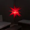 Dekoracja świąteczna - gwiazda z zegarem 1 LED, 55 cm, Podgląd zdjęcia produktu 6