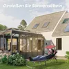 Sonnenliege klappbar – Gartenliege aus Aluminium mit 5-fach Produktbild-Vorschau 6