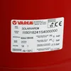 A close-up of a red product with a white label containing technical information and branding. Produktbild-Vorschau