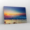 Bild auf Leinwand - Leinwandbild - Meer Strand Welle - Produktbild-Vorschau 4