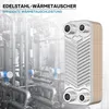Wymiennik ciepła Wiltec 20 płyt, maks. 44 kW, 4 m³/h 0,36 l Podgląd zdjęcia produktu 2