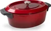 WOLL Bräter Iron 34x26cm 7,5l Chili Red, 7,5 l, Rot, Produktbild-Vorschau 1