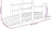 Zahradní most se zábradlím 150x67x56 cm Smrkový masiv Náhled obrázku produktu 6