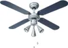 LED Deckenventilator, Zugschalter, Vor- & Rücklauf, 102 cm Produktbild-Vorschau 5