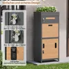 Merax Outdoor Biefkasten s číselným zámkom, integrovanou Náhľad obrázku produktu 5