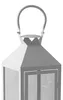 XXL Garden - Lanterna in metallo bianco 54 cm Anteprima dell’immagine prodotto 4