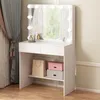 Glamour Loft Toaletka Kosmetyczna Makijażu Wizażu Z Lustrem Podgląd zdjęcia produktu 10
