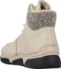 A single beige high-top sneaker boot is shown from the back. Anteprima dell’immagine prodotto