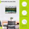 ARTland Wandbild Alu für Innen & Outdoor Stille Bergwelt Produktbild-Vorschau 3